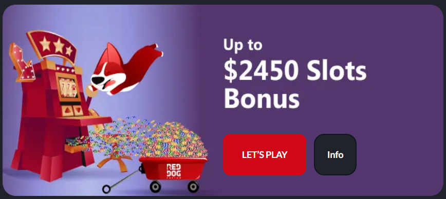 red-dog welcome bonus $2450